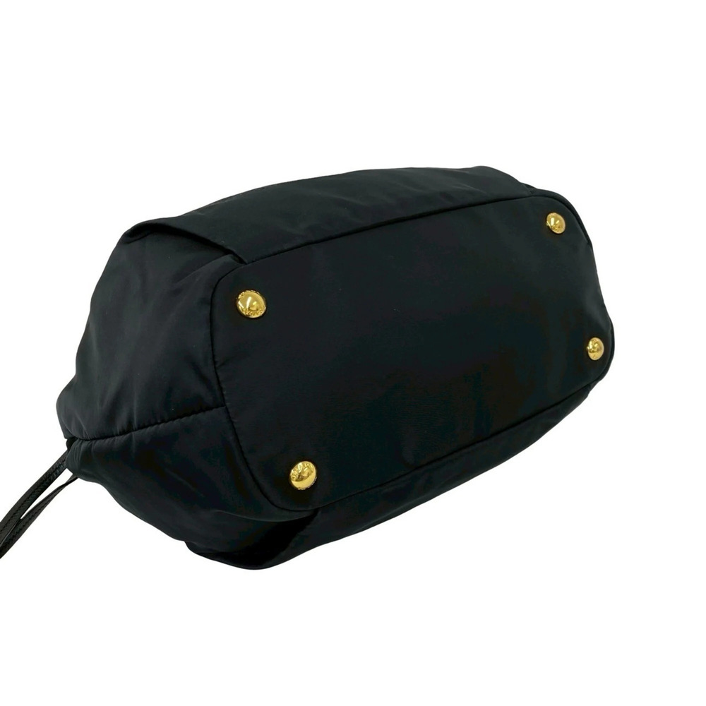 PRADA Black Leather Shoulder Bag - Picture 7 of 10